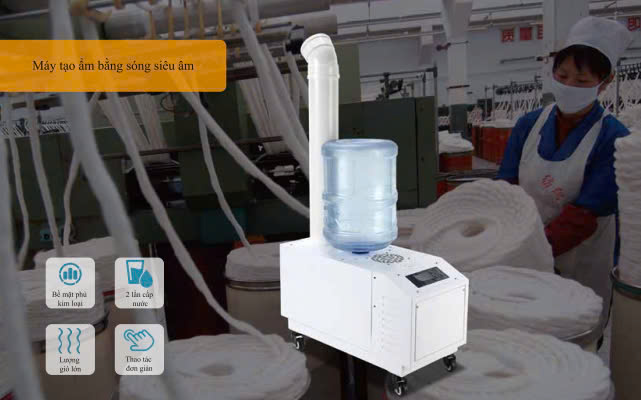 Máy tạo ẩm bằng sóng siêu âm loại 1 ống Model BL-C06ZT 6KG/h